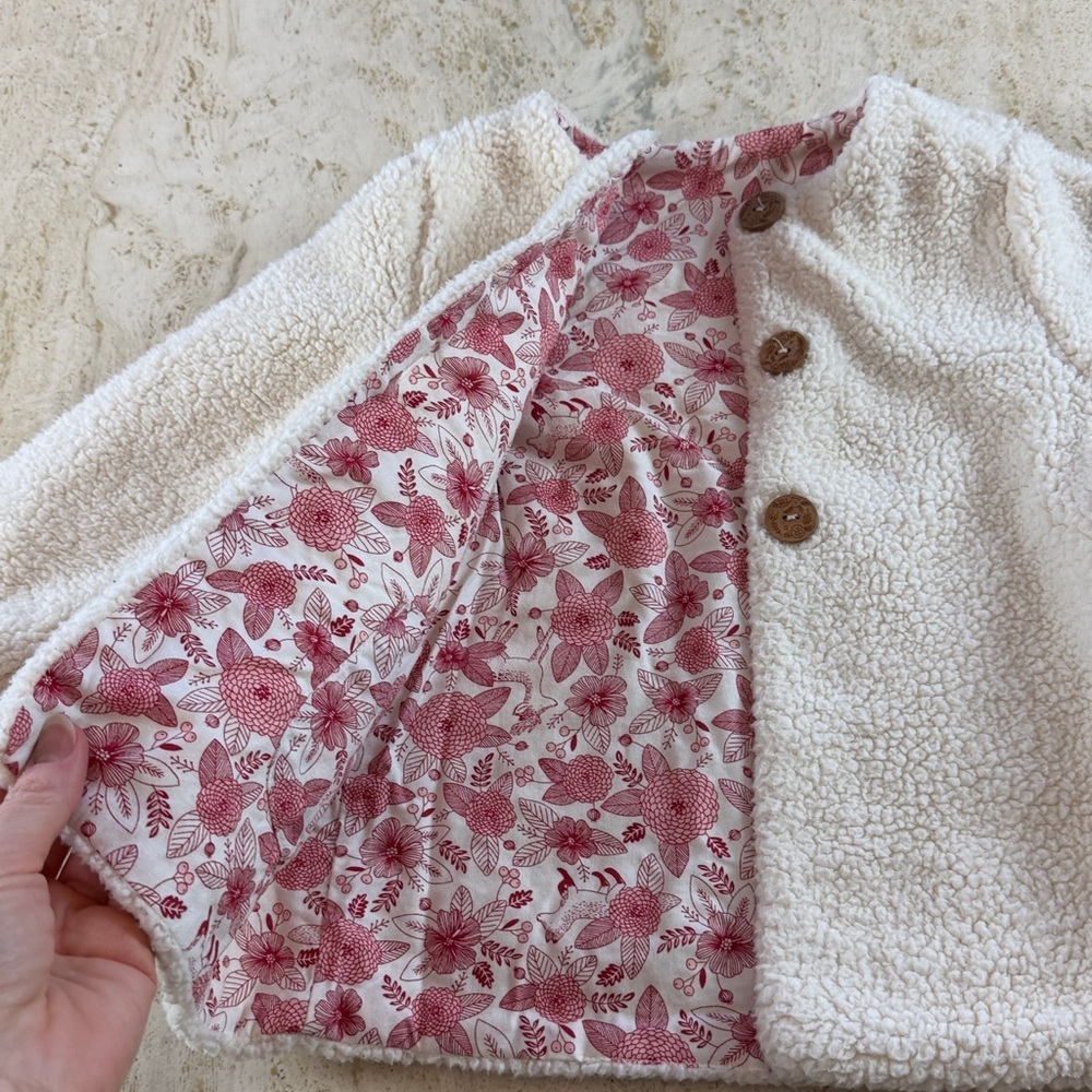 Sergent Major Toddler Girl Reversible Jacket – Size 3 Years / 98 cm French - Picture 4 of 15